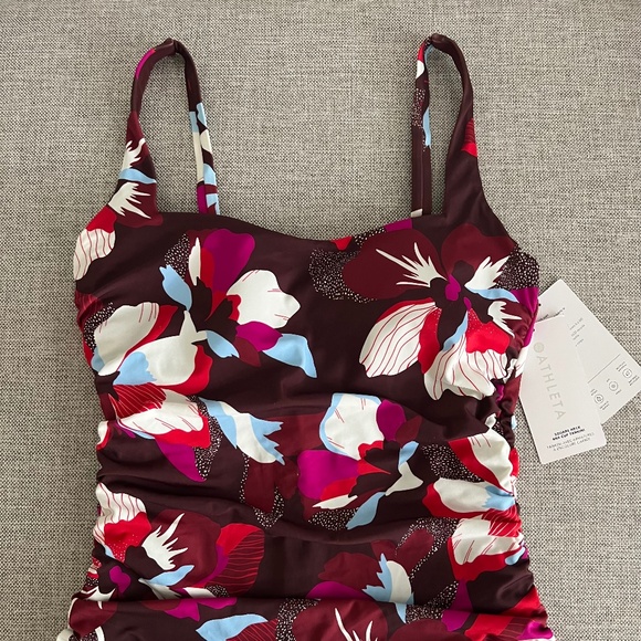 Floral Athleta Swim Suit Top - Picture 3 of 8